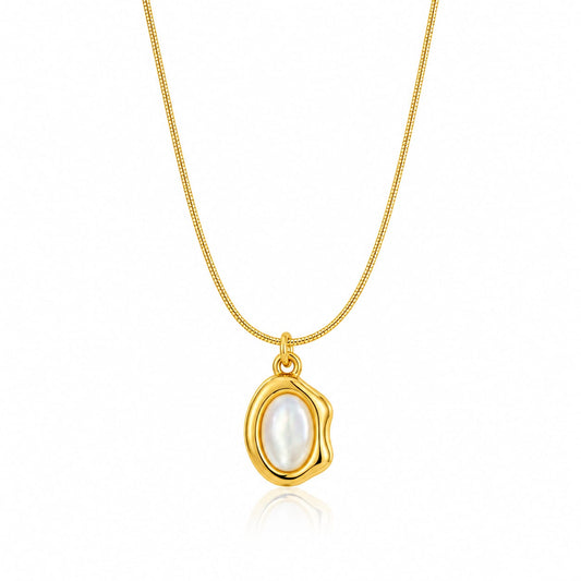 Molten Pearl Necklace