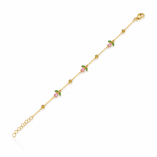 Pink Crystal Bracelet