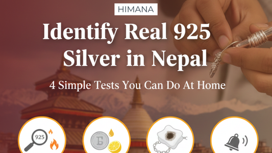 identify real 925 silver in Nepal
