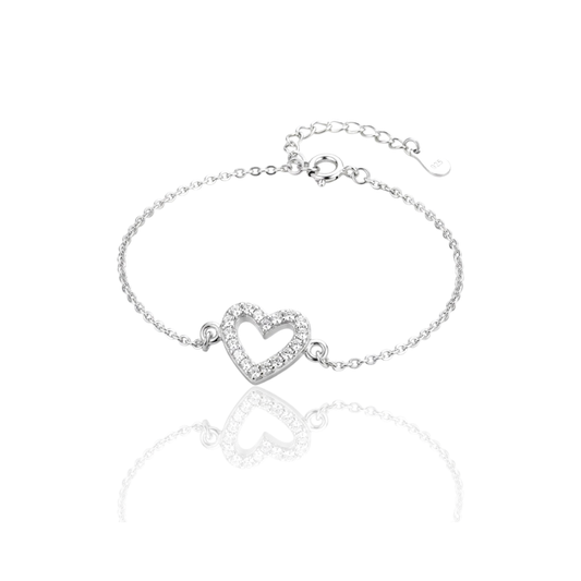 The Open Heart Anklet