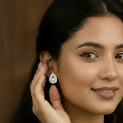 Silver Silhouette Earrings