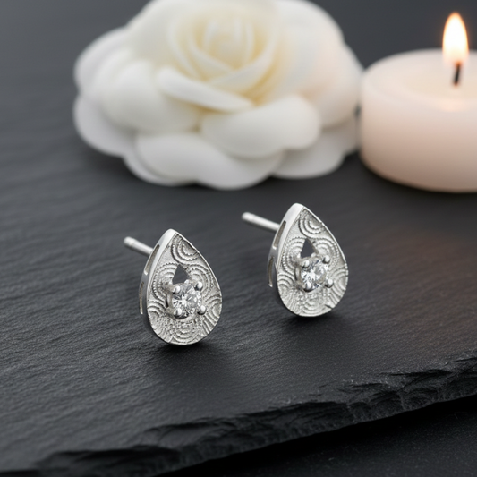 Silver Silhouette Earrings