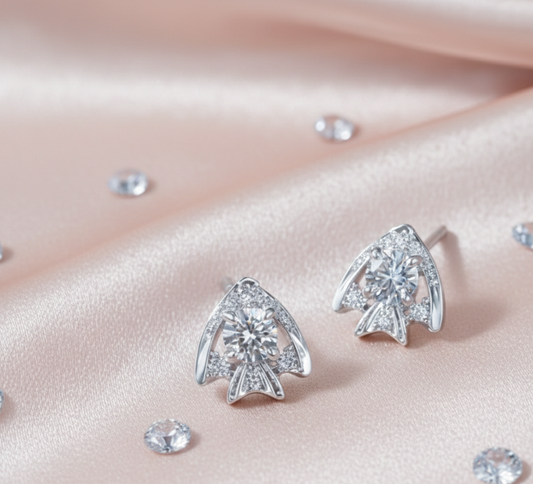 The 'Pisces' Studs Earrings