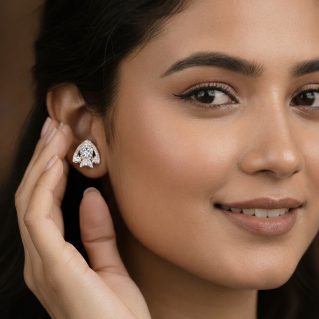 The 'Pisces' Studs Earrings