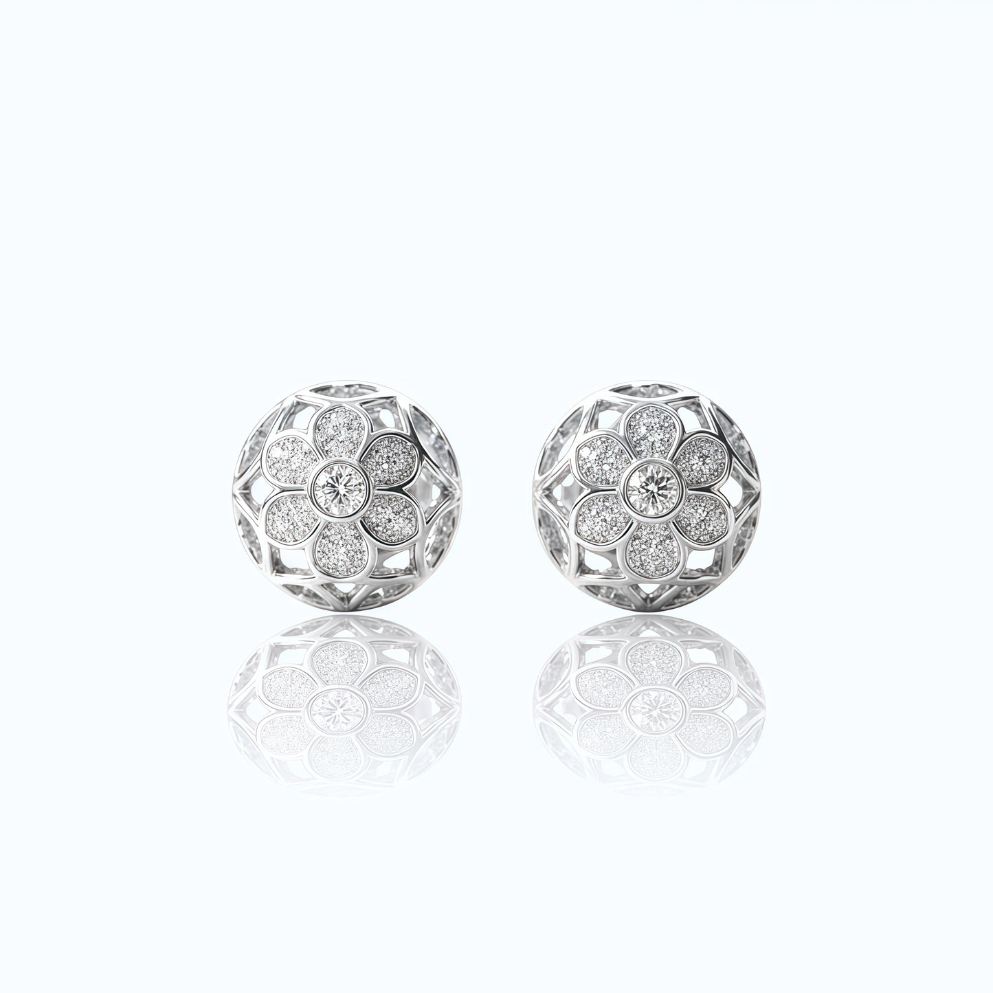 Celestial Silver Studs