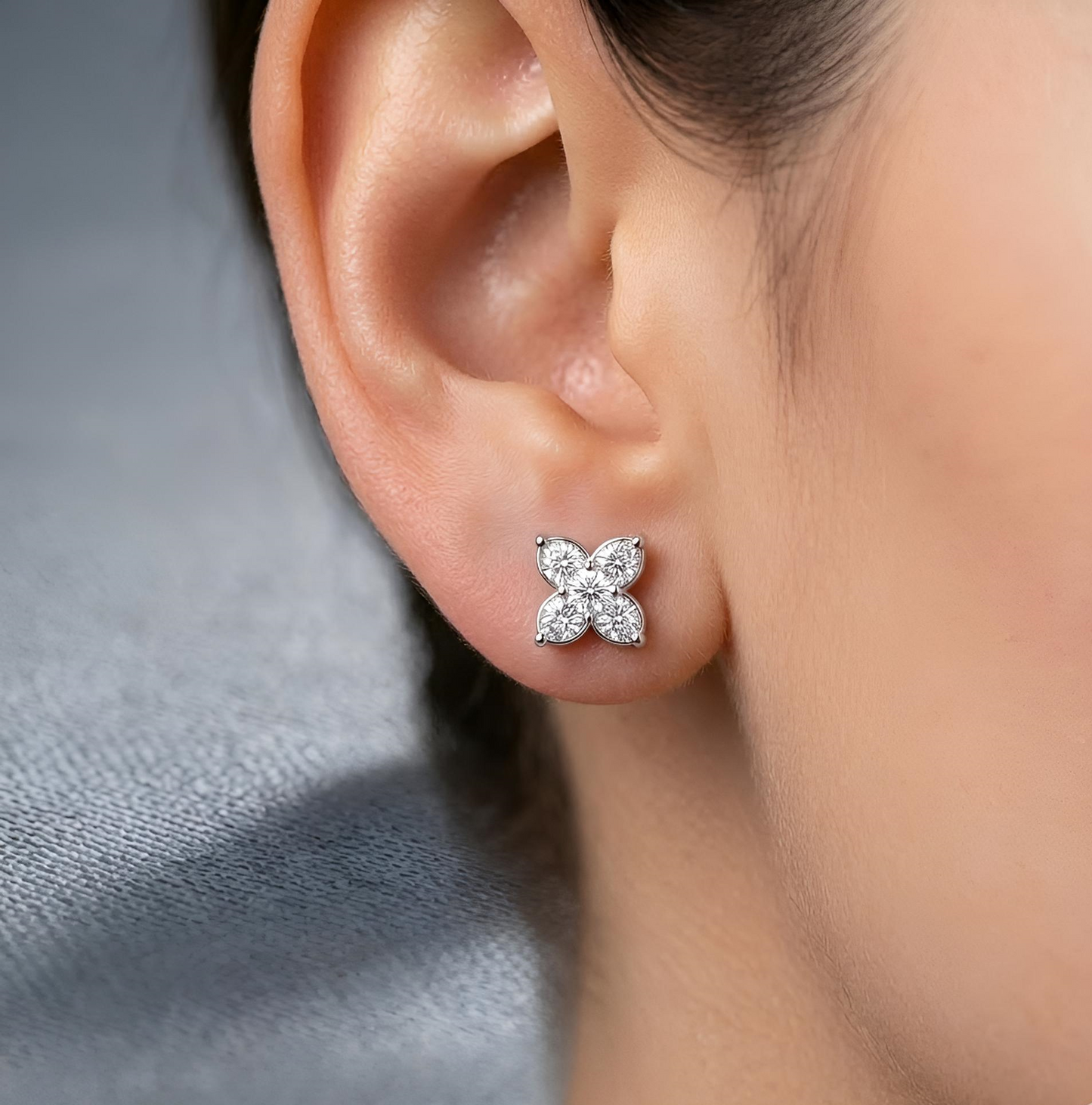 Lattice Flora Earrings