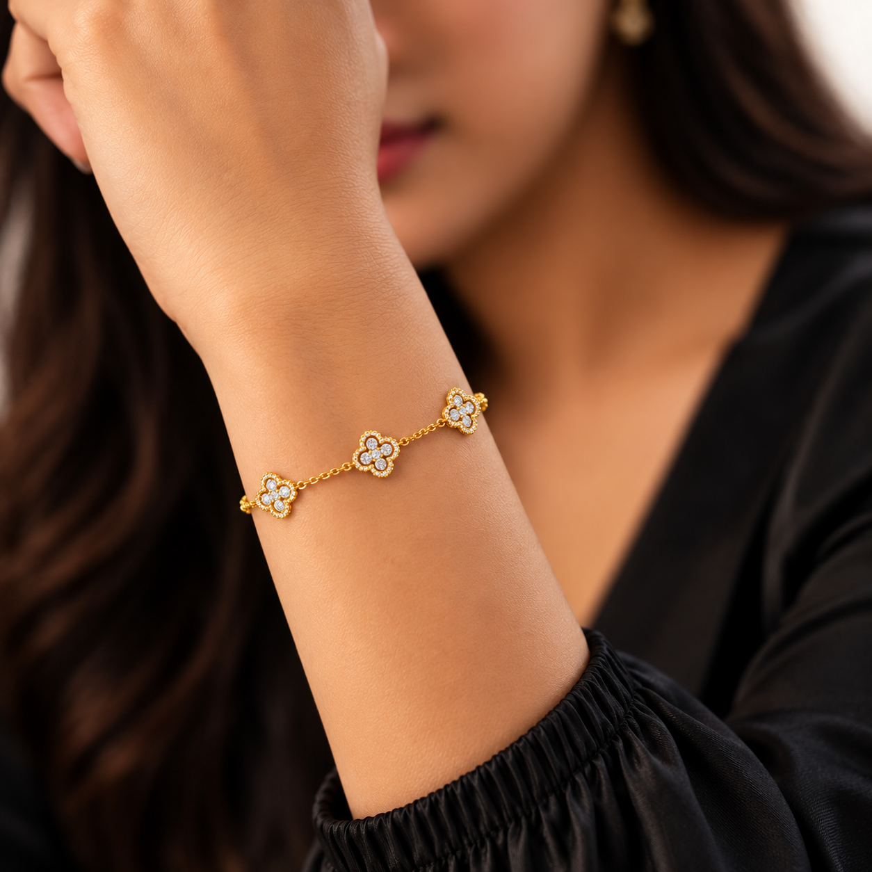 Clover Station Bracelet