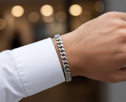 Silver Endurance Men Bracelet