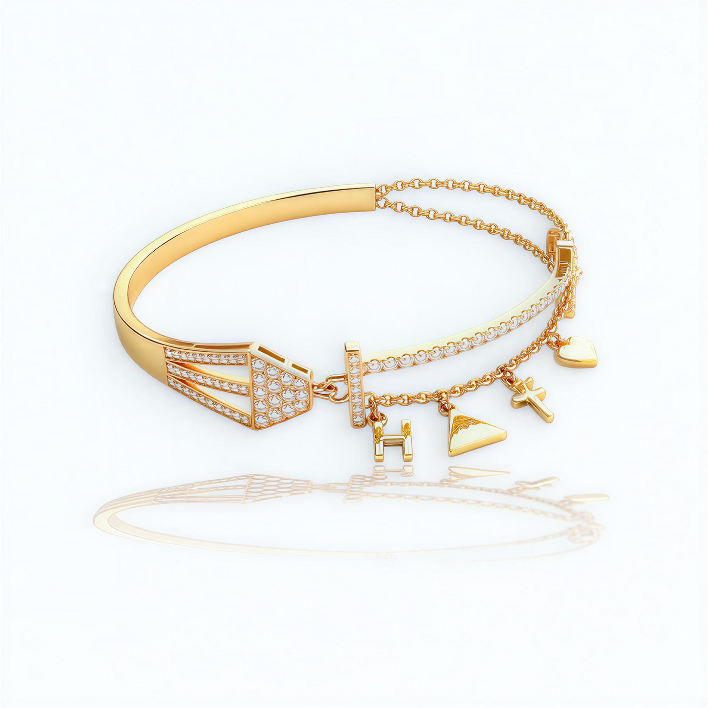 Heritage Rose Gold Bracelet