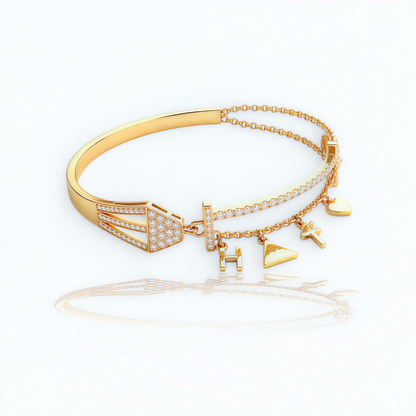 Heritage Rose Gold Bracelet