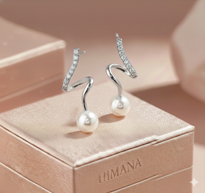 Pearl Cascade Earrings