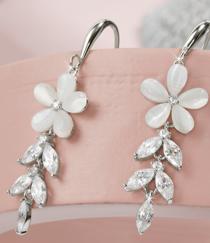 Stunning Floral Dangler Earrings