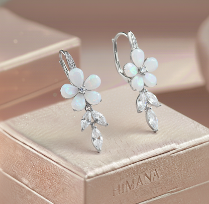 Stunning Floral Dangler Earrings