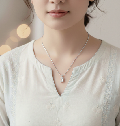 Delicate Moonstone Necklace