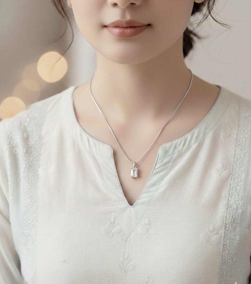 Everyday Exquisite Yellow Stone Gold Necklace