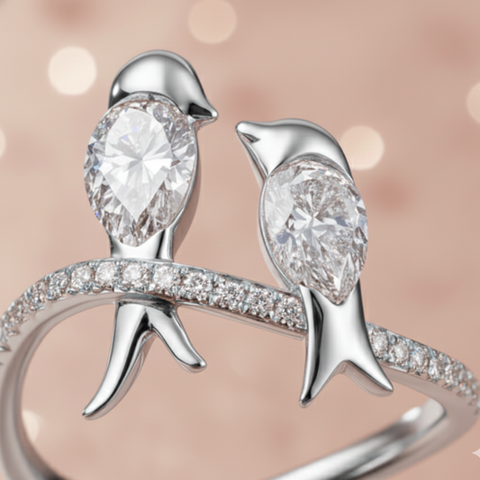 Whispers in Silver Ring