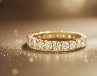 Gold Eternity Band