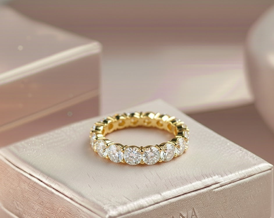 Gold Eternity Band