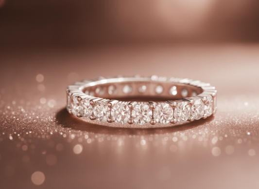 Silver Eternity Band