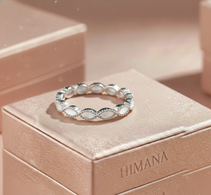 'Beautiful Marquise' Silver Ring