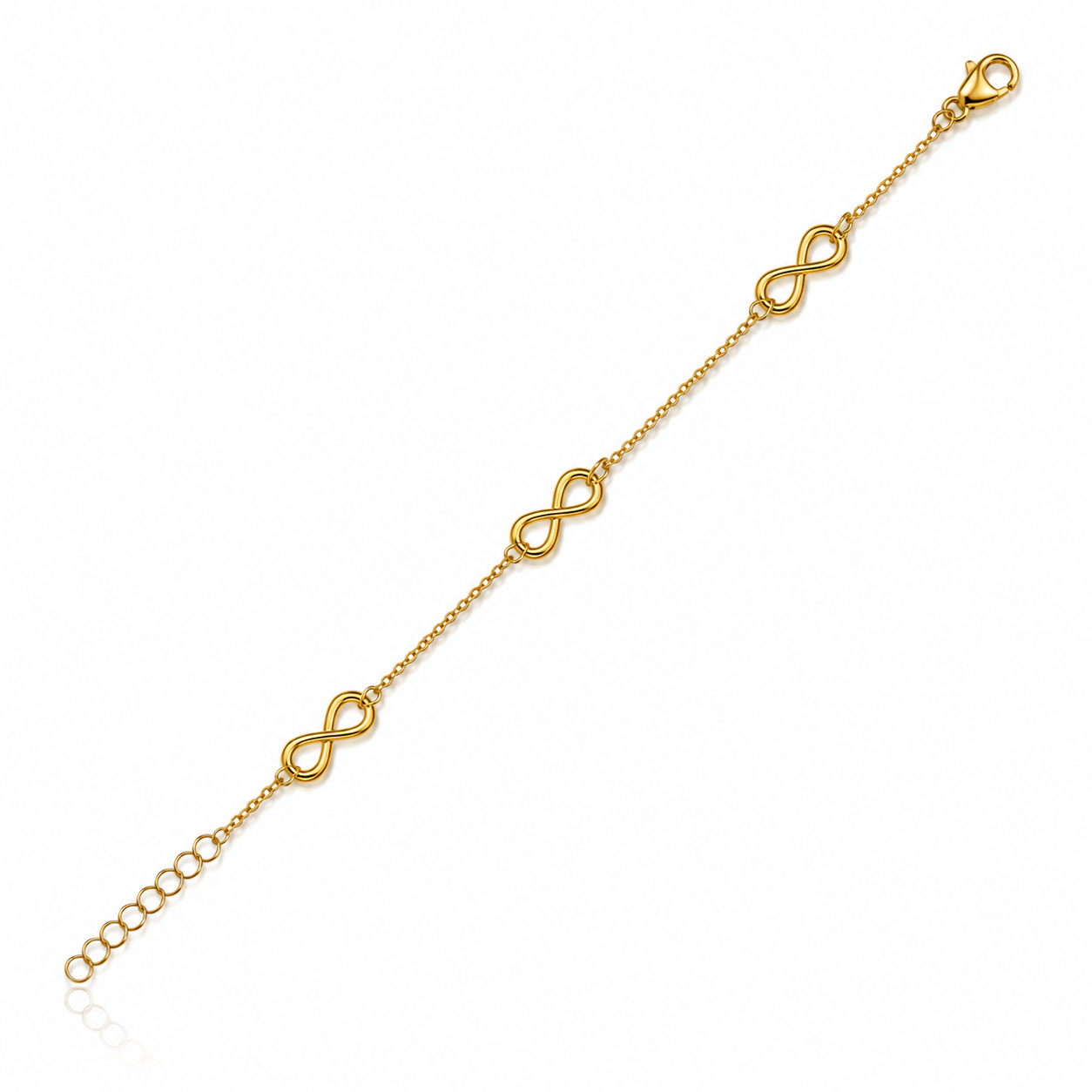 Triple Infinity Bracelet